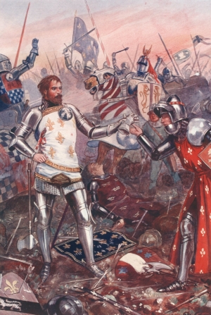 Poitiers - Surrender of King John I - click to enlarge Poitiers - Surrender of King John I