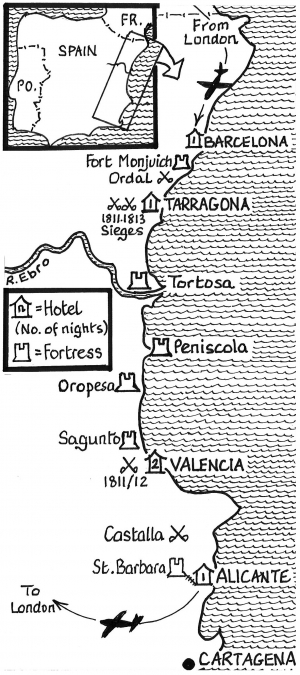 Route Map - click to enlarge Route Map