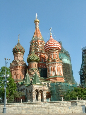St Basil's Cathedral - click to enlarge St Basil's Cathedral