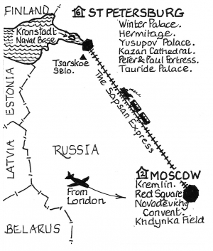 Route Map - click to enlarge Route Map
