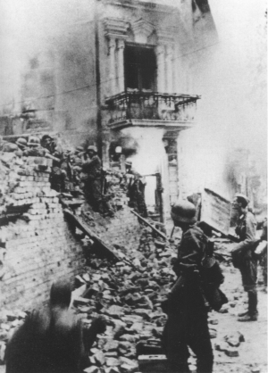 German Barricade Stalingrad