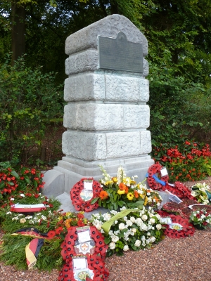 First Shots Memorial - click to enlarge First Shots Memorial