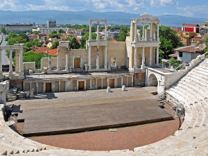 Plovdiv Roman Theatre - click to enlarge Plovdiv Roman Theatre