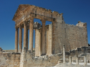 Dougga - click to enlarge Dougga