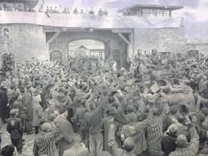 On May 5th 1945 the first US Army tanks reach Mauthausen - click to enlarge On May 5th 1945 the first US Army tanks reach Mauthausen
