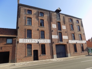The Hop Store at Vlamertinge used as a Dressing Station - click to enlarge The Hop Store at Vlamertinge used as a Dressing Station