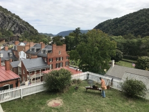 View over Harpers Ferry from the Harper House