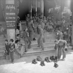 British Army in Burma, 1945 - click to enlarge British Army in Burma, 1945