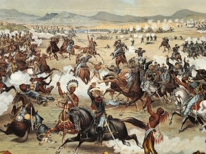 Custer's Last Charge - click to enlarge Custer's Last Charge