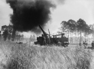 12 inch Mk IX Railway Gun Firing - click to enlarge 12 inch Mk IX Railway Gun Firing
