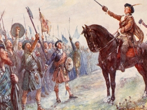 Bonnie Prince Charlie on the Battlefield