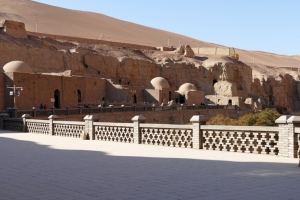 Bezeklik caves - click to enlarge Bezeklik caves