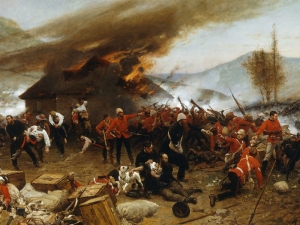 Defending Rorke's Drift - click to enlarge Defending Rorke's Drift