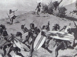 Zulu Warriors 1879 - click to enlarge Zulu Warriors 1879