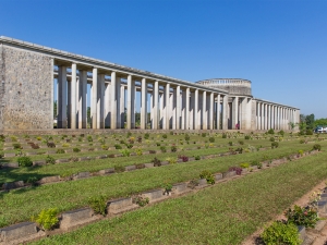 Taukkyan War Memorial Cemetery - click to enlarge Taukkyan War Memorial Cemetery