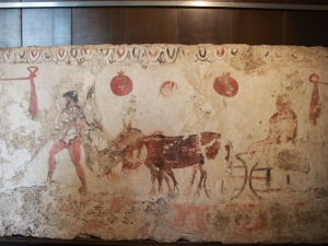 Fresco Museum Paestum - click to enlarge Fresco Museum Paestum