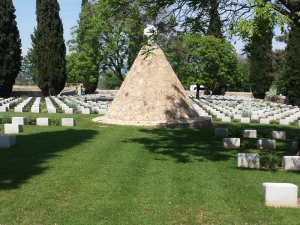 The Struma Valley military Cemetery - click to enlarge The Struma Valley military Cemetery