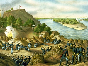 Battle of Vicksburg - click to enlarge Battle of Vicksburg
