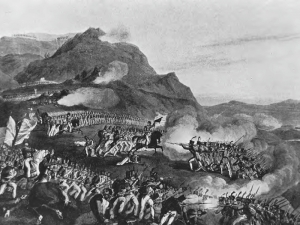 Battle of Bussaco - click to enlarge Battle of Bussaco