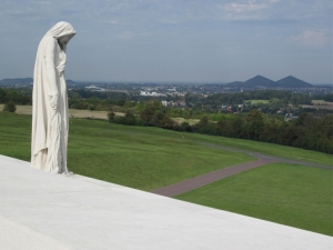 Vimy Memorial - click to enlarge Vimy Memorial