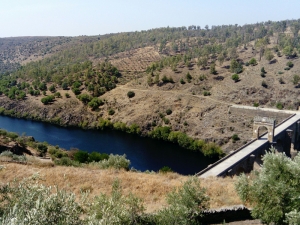 View of Alcantara bridge - click to enlarge View of Alcantara bridge