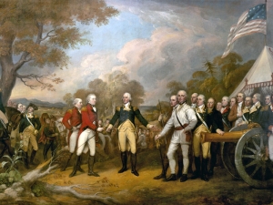 The Surrender at Saratoga - click to enlarge The Surrender at Saratoga