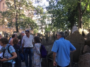 The Jewish Cemetery, Prague - click to enlarge The Jewish Cemetery, Prague