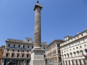 Column of Marcus Aurelius - click to enlarge Column of Marcus Aurelius