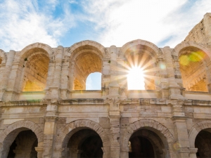 Arles Amphitheater - click to enlarge Arles Amphitheater
