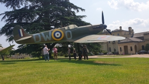 On the lawn at Bentley Priory - click to enlarge On the lawn at Bentley Priory