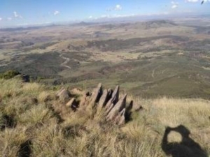 From atop Majuba Hill - click to enlarge From atop Majuba Hill