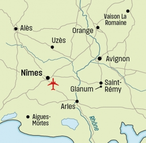 The Romans in Provence - click to enlarge The Romans in Provence