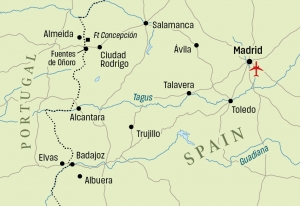 Wellington in Spain - click to enlarge Wellington in Spain