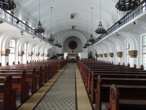 Scene of the massacre at De la Salle College