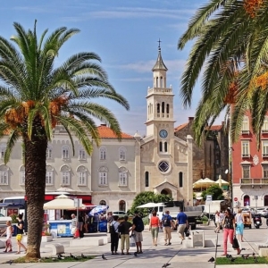 Split, Croatia Coast - click to enlarge Split, Croatia Coast