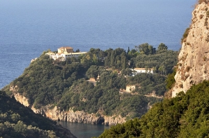 Corfu - Theotokos Monastery - click to enlarge Corfu - Theotokos Monastery