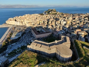 Corfu New Fortress - click to enlarge Corfu New Fortress