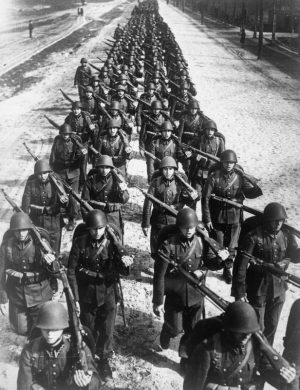 Poland in the Second World War - click to enlarge Poland in the Second World War
