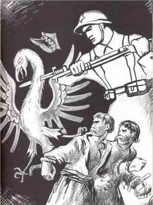 Poland in the Second World War - click to enlarge Poland in the Second World War