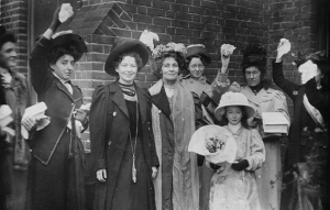The Suffragettes - click to enlarge The Suffragettes